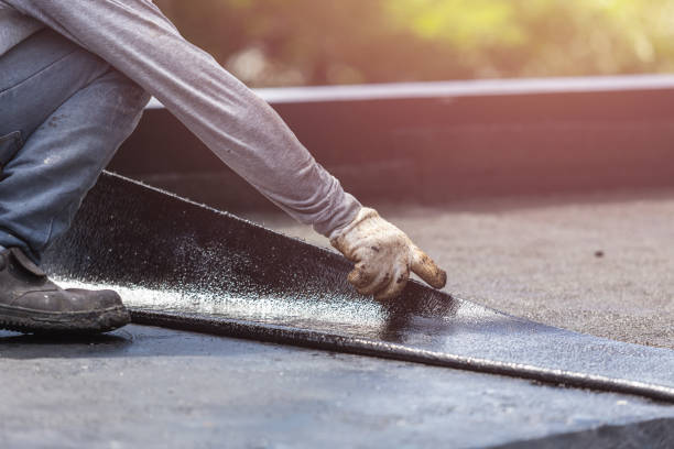 Professional Basement Waterproofing technician working in California, PA